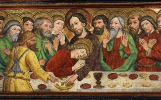 Judas beim Abendmahl